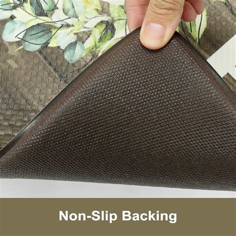 KIMODE Kitchen Mats,Anti Fatigue Kitchen Rugs Sets of 2, Non Slip ...