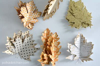 Paper Leaf Autumn Wreath Tutorial and lots of Gorgeous Fall Wreath Ideas