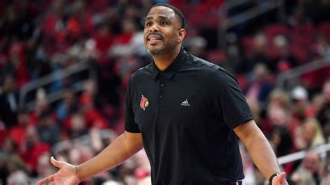 Louisville's Mike Pegues up to task as interim men's basketball coach ...