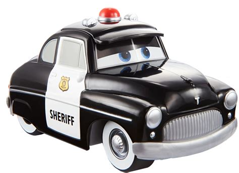 Buy Disney Pixar Cars Track Talkers Sheriff Vehicle, 5.5-in Talking ...
