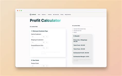 Image result for Profit Calculator Tool JavaScript