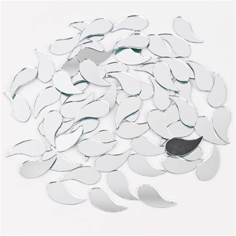 Buy Sew On/glue mango shape Craft Mirrors for Lippon Art ...