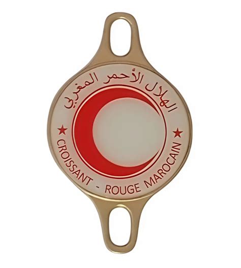 Tanjashop.com - macaron badge de voiture en cuivre pour croissant rouge ...