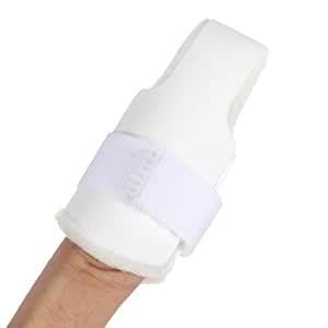 Generic (S) PVC Finger Injury Protector Foam Splint Joint Malleable ...