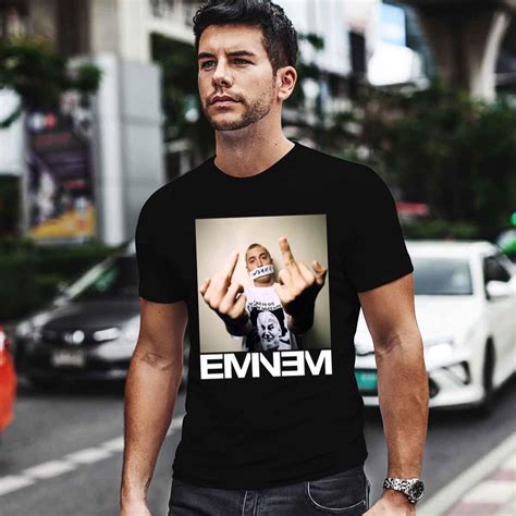 Eminem Slim Shady The Middle Finger Music Shirt - Tiniven Store