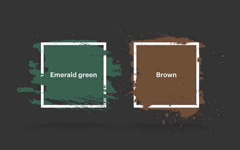 Green And Brown Color Palette