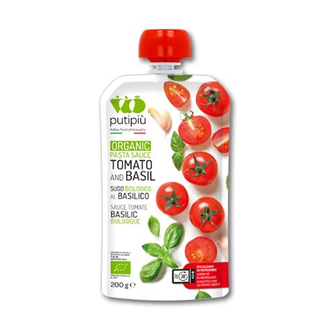 Basil & Tomato Organic Ready Pasta Sauce | I Love Italia