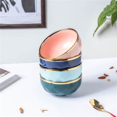 Think Pink Ceramic Soup Bowl Online - Premium Soup Bowl | Nestasia