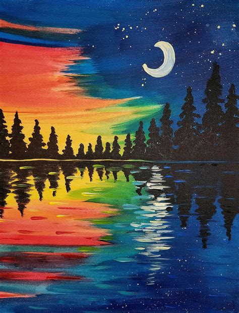 Public Paint Night - Crescent Moon Rising - SteepleJack Brewery ...