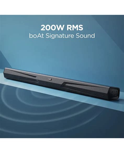 boAt Aavante Bar Quake 200W Bluetooth Soundbar with Remote ...
