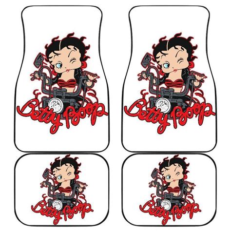 Betty Boop Car Floor Mats – Betty Boop Cartoon Car Floor Mats Fan Gift ...