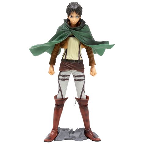 Banpresto Attack On Titan Master Stars Piece The Eren Yeager Figure green