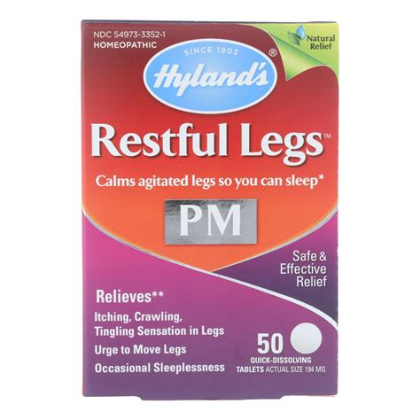 Hylands Homeopathic Leg Cramps - Ointment - 2.5 Oz