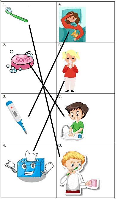 Worksheet Solutions: Health and Hygiene - 1 - GK for UKG PDF Download