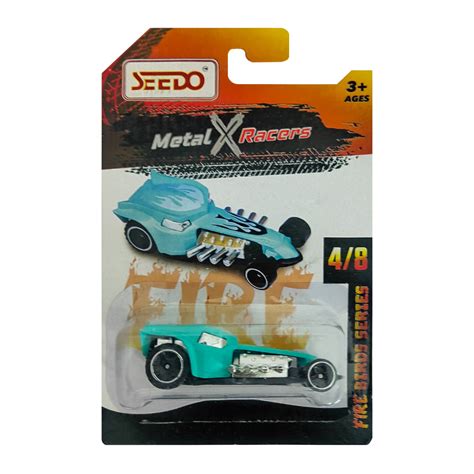Buy Seedo Metal X Racers Fire Bird Series Die Cast Car for Ages 3 ...