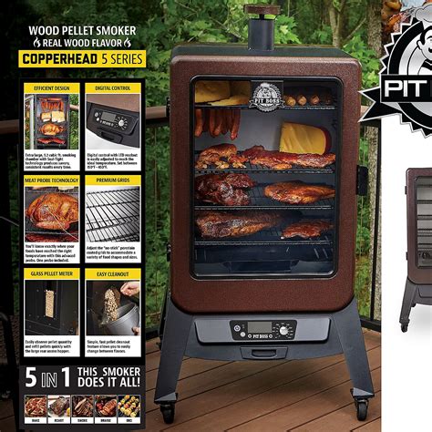 Pit Boss 5-Series Vertical Pellet Smoker | Academy