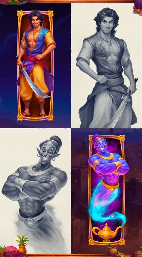 ArtStation - LAMP OF MYSTERIES | game elements