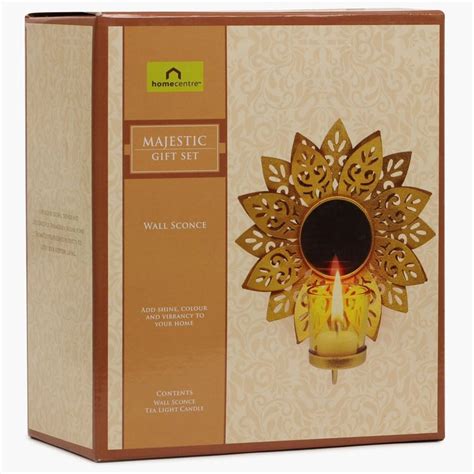 Buy Majestic Lotus Wall Sconce from Home Centre at just INR 695.0