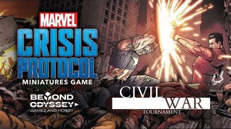 MCP Marvel Crisis Protocol Beyond Odyssey Event: CIVIL WAR!, 89 ...