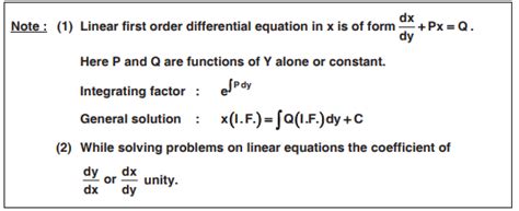 First-order equations (linear and nonlinear) - Engineering Mathematics ...