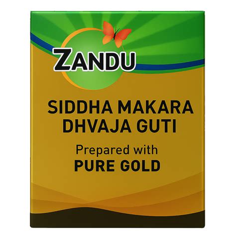 Zandu Siddha Makardhwaj Gutika Gold - 30 Tablets – MeriPharmacy