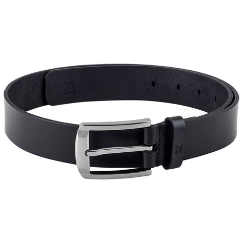 Genuine leather black belt – Aditi Wasan