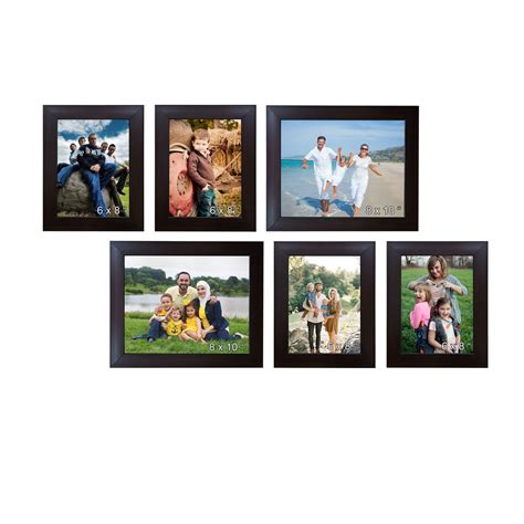 Trends on Wall Memory Wall Photo Frame Set Classic Set of 6 Individual ...