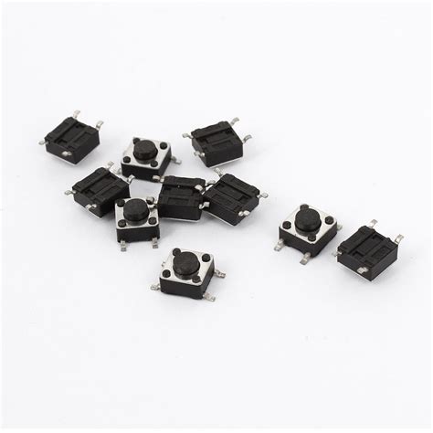 ELECTROPRIME 10pcs SMD SMT Momentary Mini Tact Tactile Push Button ...