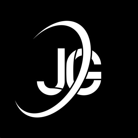 JG logo. J G design. White JG letter. JG letter logo design. Initial letter JG linked circle ...