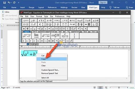 Image result for Insert MathType in Word