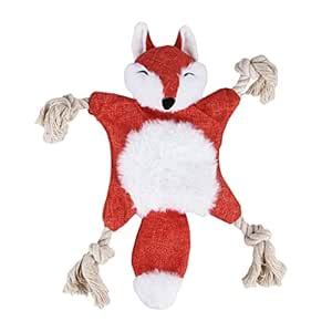 Buy FABLOFT® Pet Dog Chew Teeth Cleaning Sound Toys Plush Dog Play Bite ...