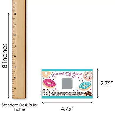 Big Dot Of Happiness Donut Worry, Let's Party - Doughnut Party Game ...