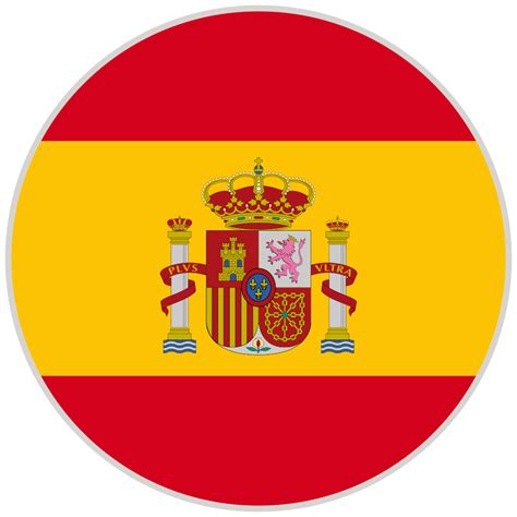 Circular, country, flag, national, national flag, rounded, spain icon - Download on Iconfinder