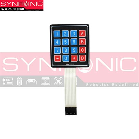 4x4 Keypad One Wire Multi Digital Input 的图像结果