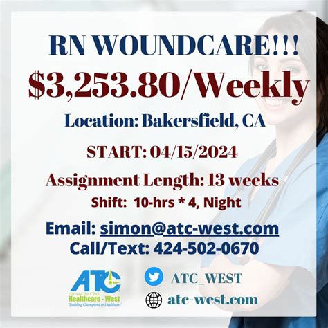 ATC West Healthcare on LinkedIn: ATC West Healthcare is hiring RN ...