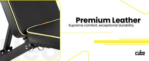 The Cube Club Neo Heavy Duty Foldable Gym Bench Multipurpose Full Body ...