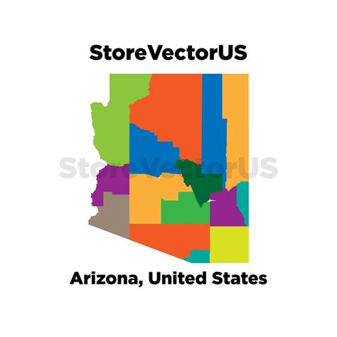 Printable Arizona Map 的图像结果