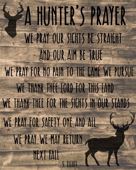 A Hunter's Prayer Digital Print 8x10 | Etsy