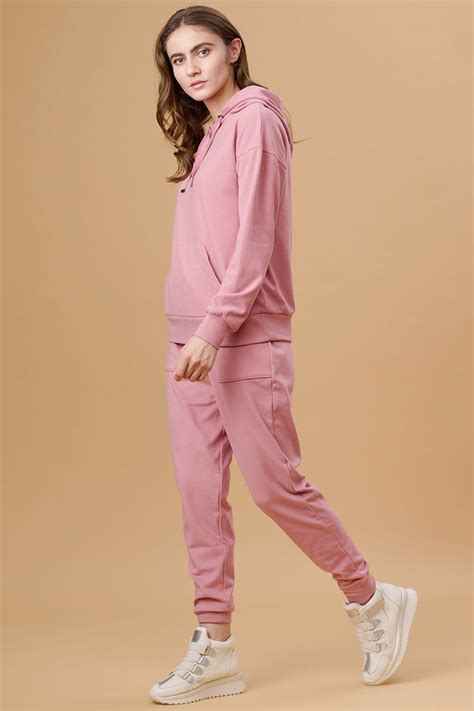 Buy Gipsy Pink Poly Knit Co-Ord Top - Gipsy Online