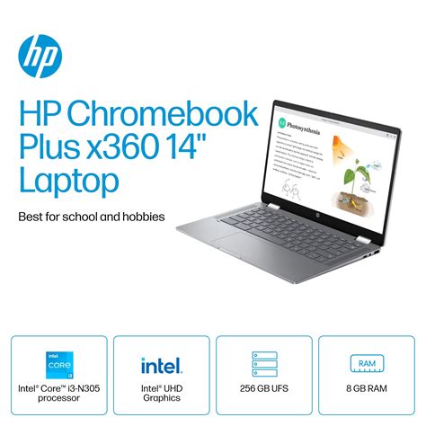 HP - 14" 2-in-1 Full HD Touch-Screen Chromebook Plus Laptop with Google ...