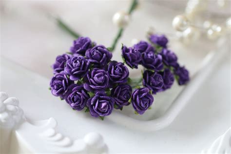 Micro Mini Roses - Purple – CRAFTERS CORNER