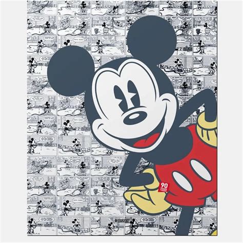 Buy Mickey Comic Strip Fridge Magnet - The Peppy Store