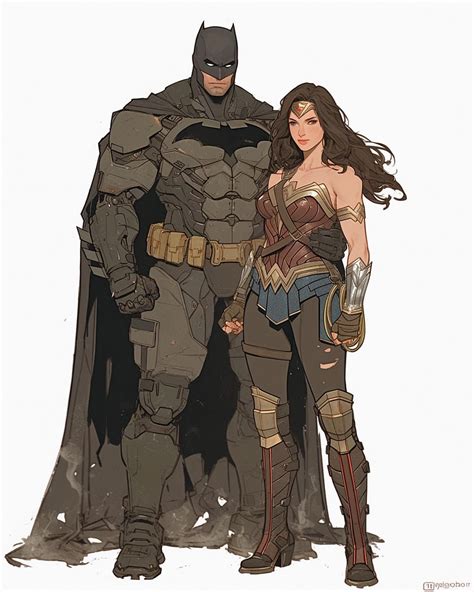 | Bruce Wayne and Diana Prince AKA Batman and Wonder Woman #batman # ...