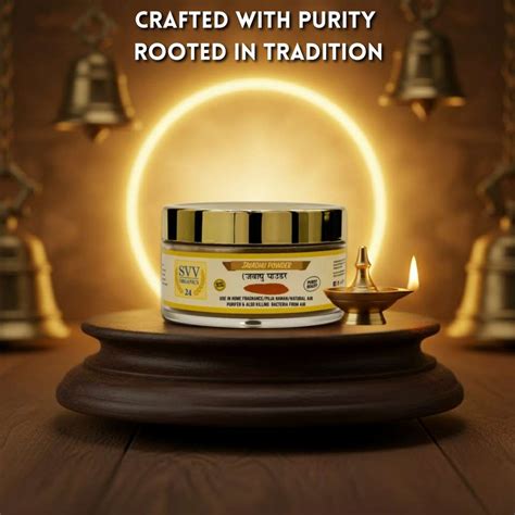 SVV ORGANICS 24 Herbal Javadhu Powder for Pooja, Meditation & Body ...
