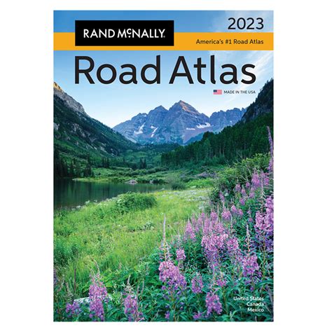 Rand McNally – 2023 Road Atlas of USA, Canada and Mexico – Geographia Maps