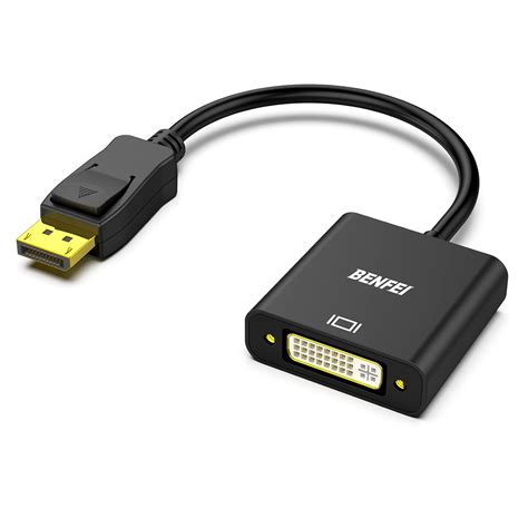 Microware DisplayPort to DVI Adapter Dp Display Port to DVI Converter ...