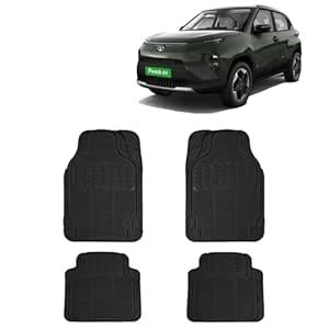 KINGSWAY® Anti-Skid Rubber Car Floor Mat Compatible with Tata Punch EV ...