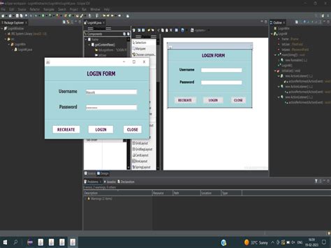 +Log in Form Java Databse 的图像结果