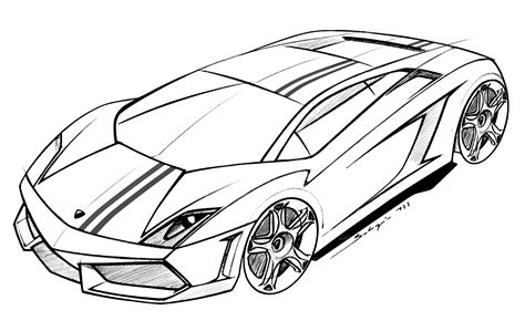 Lamborghini coloring pages - 50 Printable coloring pages