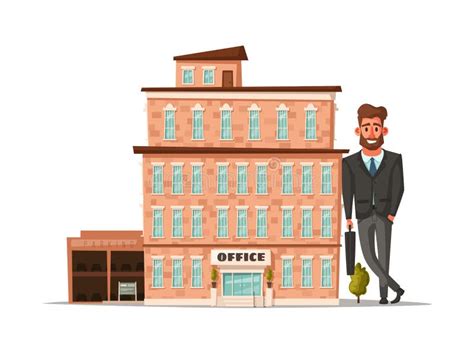 Business Cartoon Office Building 的图像结果